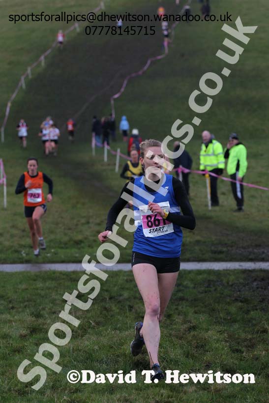 Senior womens North Eastern Cross Country Chanpionships. Photo: David T. Hewitson/Sports for All Pics